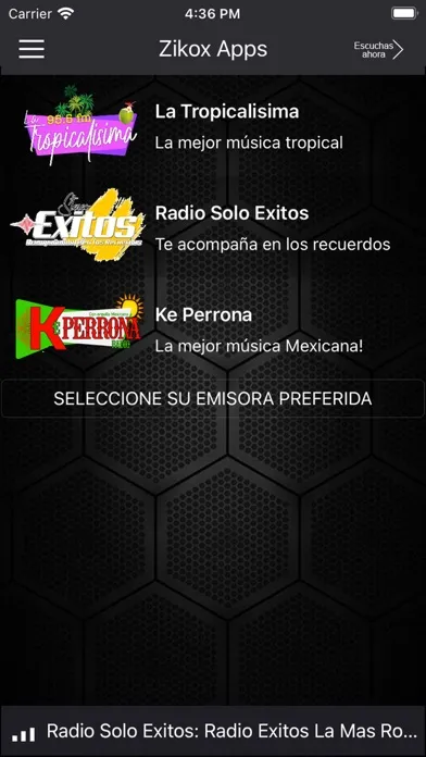 La Sabrosa Broadcasting سکرین شاٹس